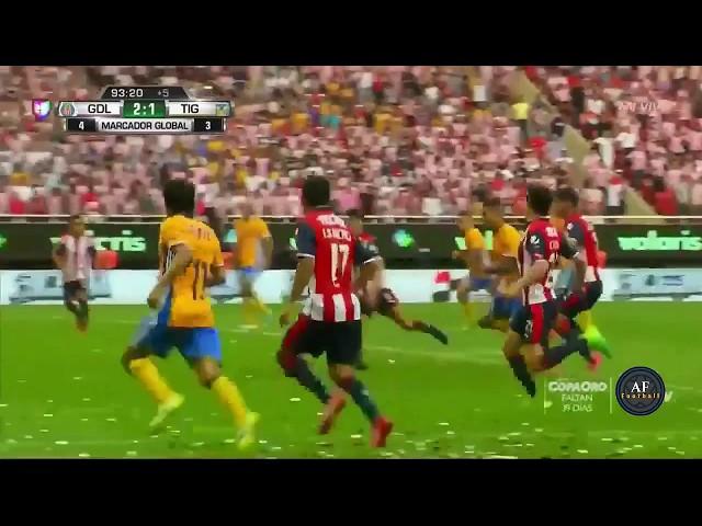 PENAL NO MARCADO A ISMAEL SOSA ULTIMO MINUTO ! Chivas 2 1 Tigres Final De Vuelta Roban A TigresTrim