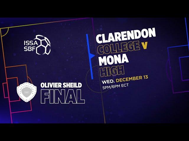 ISSA School Boy Football OLIVIER SHIELD Finals