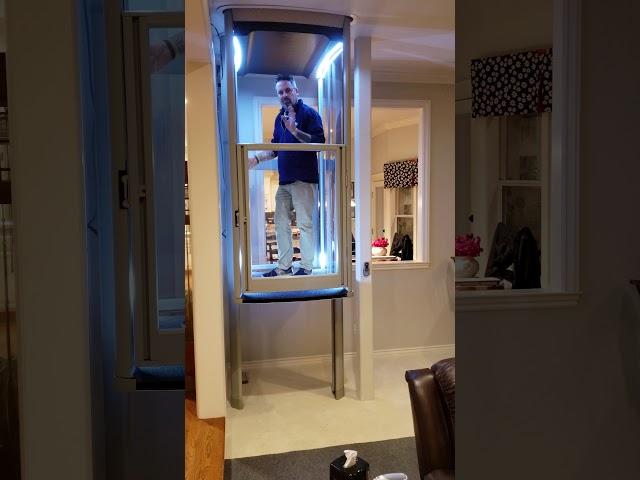 Stiltz in home elevator