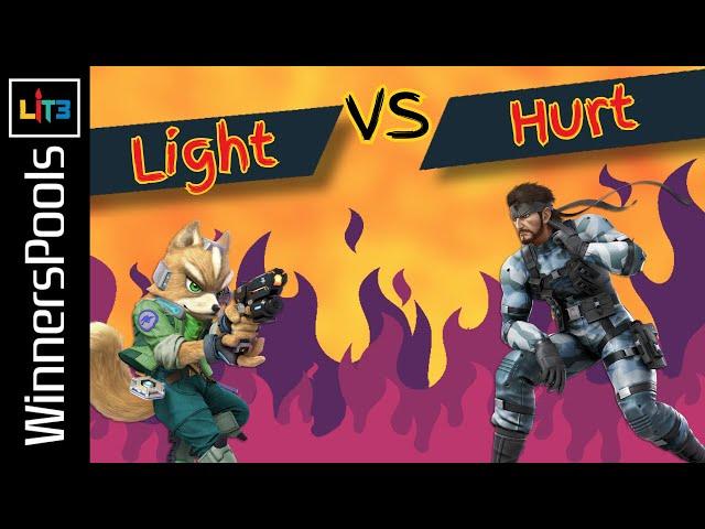 Light (Fox) vs Hurt (Snake) - Litvitational 3 - Ultimate Singles - Pool 2