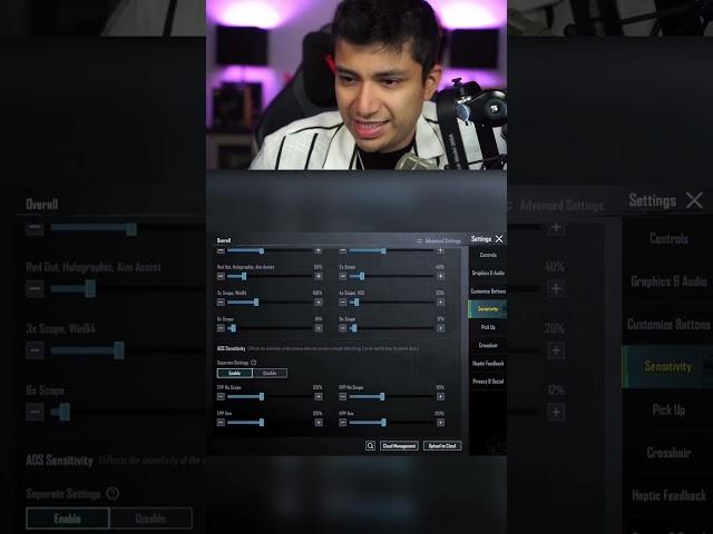 Try this sensitivity  (Pt. 8) #pubgmobile #bgmi #shorts