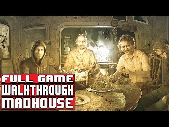 Resident Evil 7 Gameplay Walkthrough Part 1 FULL GAME Madhouse - No Commentary