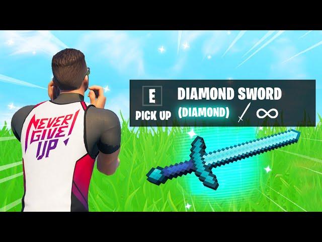 I Found the DIAMOND SWORD in Fortnite