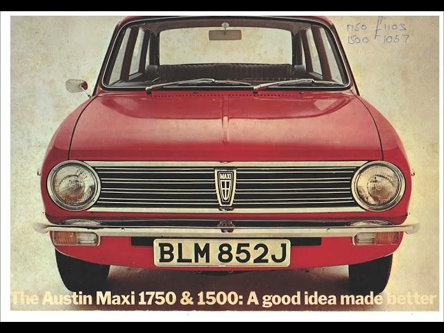 Austin Maxi brochures from late 60s / early 70s