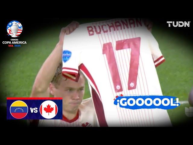 ¡Shaffelburg adelanta a CANADÁ! | Venezuela vs Canadá | Copa América 2024 - 4tos | TUDN