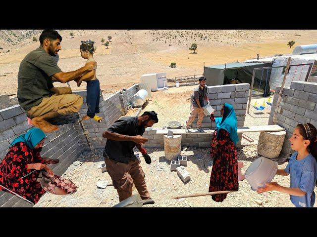 A pleasant day with Ali's nomadic family: a journey to build a home and survive