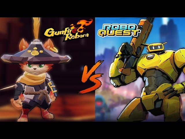 What's The Best FPS Roguelite Game? (Gunfire Reborn vs RoboQuest)