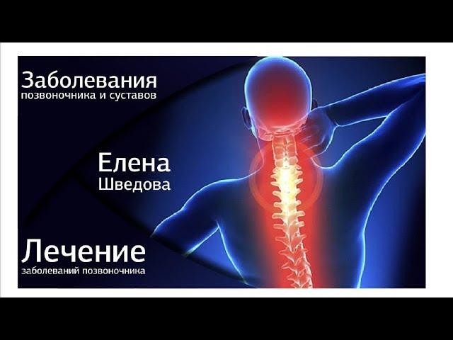 Лечение заболеваний позвоночника & Заболевания позвоночника и суставов. Елена Шведова.