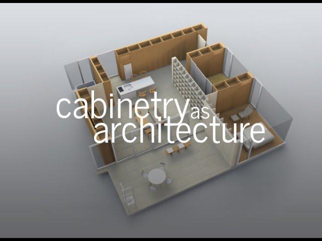 Cabinetry as Architecture  - 3 Approaches (An Architectural Essay)