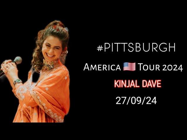 TODAYLIVE AMERICA PITTSBURGH (27-9-2024) | KINJAL DAVE | GEETA RABARI HOUSTON | DALLAS | KANSASCITY