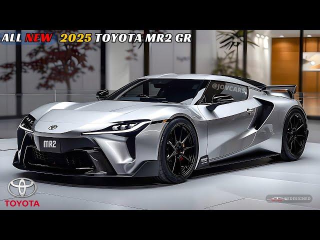 New Model 2025 Toyota MR2 Finally Unveiled - Design & Engine Will Amaze You!