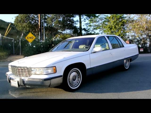 1996 Cadillac Fleetwood Brougham 350 TPI last Year Baby Limo Bubble Body