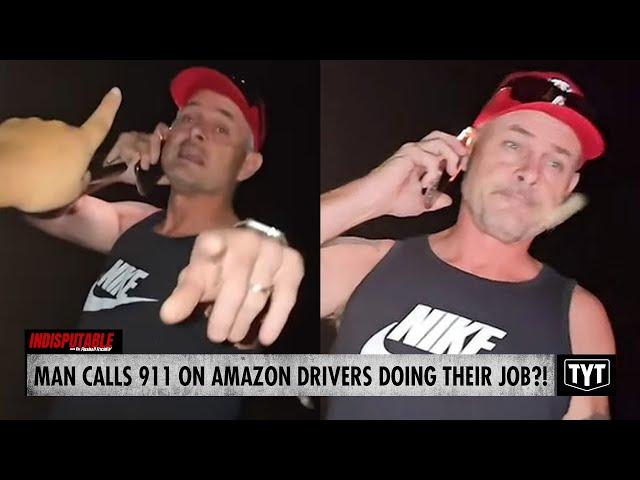 WATCH: Bigot ASSAULTS Amazon Driver While Calling 911