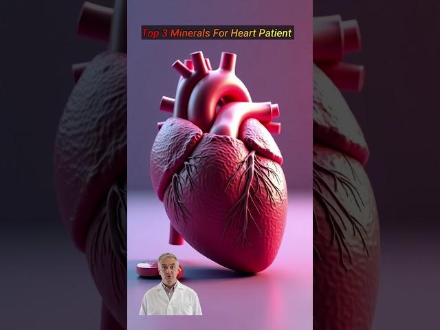 These 3 Minerals Can Save Your Heart | Natural Ways to Improve Cardiovascular Health #healthyfood