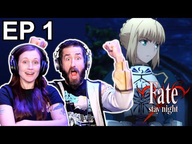 SHE'S BACK! Fate/Stay Night Unlimited Blade Works E1 Reaction | AVR2
