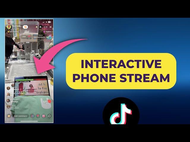 How To Make An Interactive TikTok LIVE - TikFinity For Phone Streamers