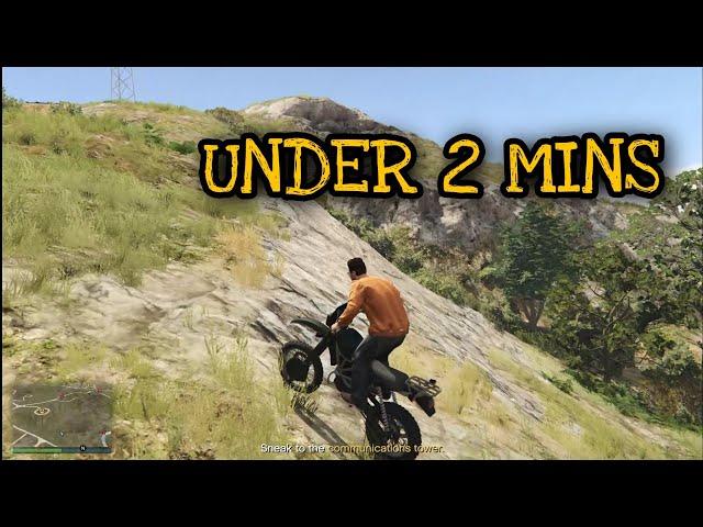How to reach communication tower quickly - GTA Online - The Cayo Perico Heist