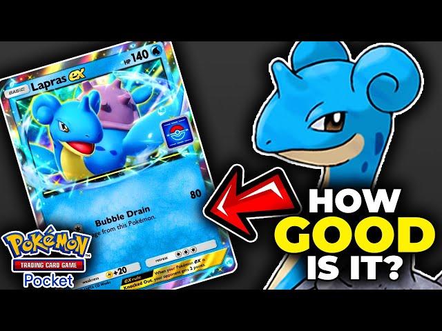 This New LAPRAS Promo Has Potential!... | Pokemon TCG Pocket