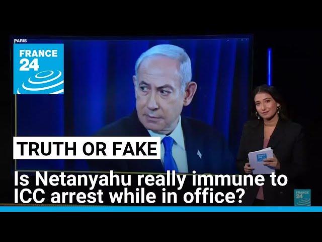 France says Netanyahu is 'immune' to the ICC's arrest warrant. We did a legal deep dive