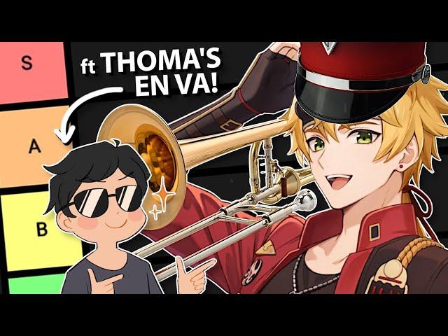 Ranking Genshin Characters in MARCHING BAND (ft. Christian Banas)