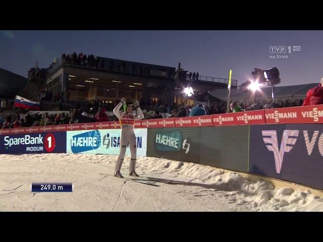 Peter Prevc 249 m Fall (Vikersund 2016)