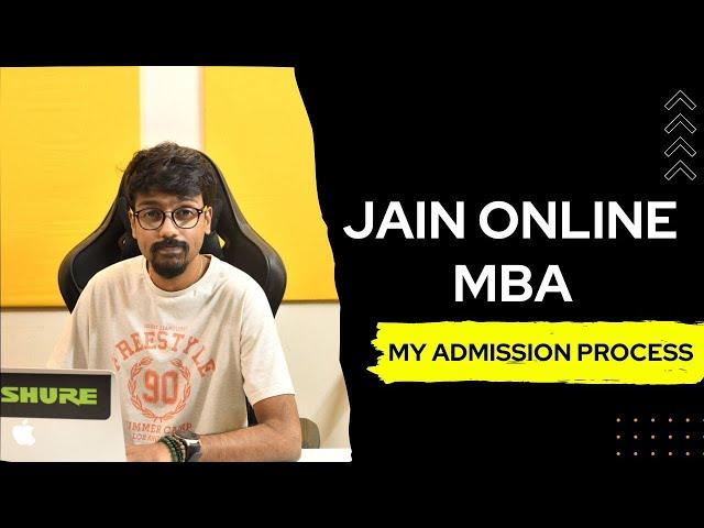 Jain Online MBA Admission Process: A Step-by-Step Guide (2024)