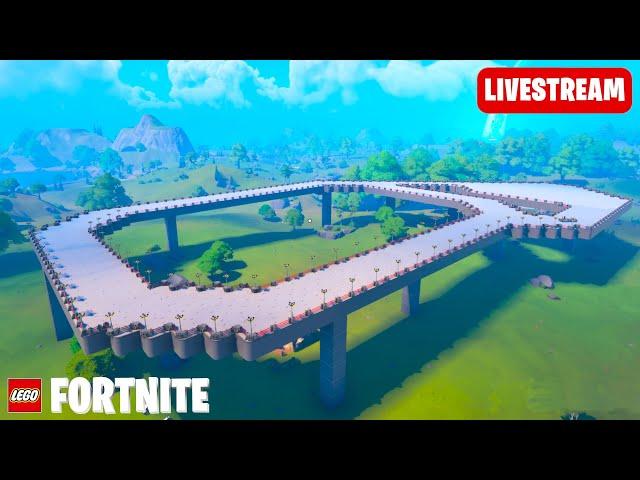 "Preparing for the Car Competition" LEGO Fortnite Livestream