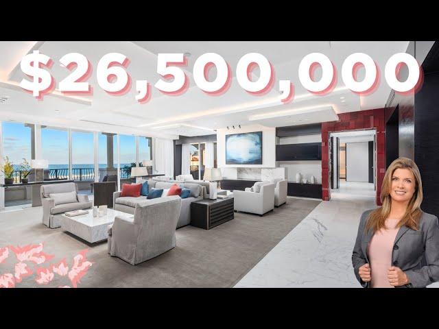 FOR SALE Palazzo Del Mare Penthouse 7192 ~ Fisher Island, Miami Beach ~ $26,500,000
