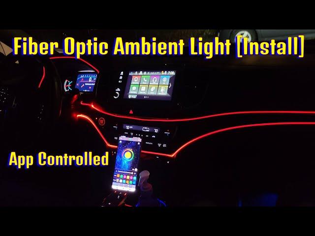 How To Install Fiber Optic Interior Ambient Lighting