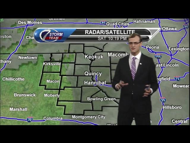 Meteorologist Nick Stewart Weather (10/29/2016)