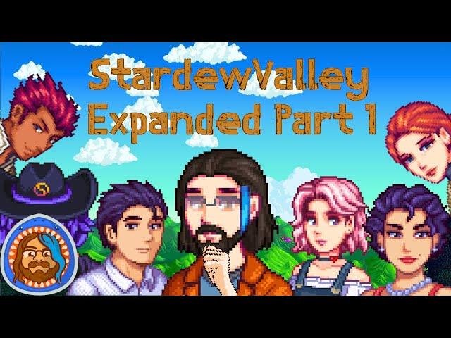 Starting A New Farm and Petting A Dog | Stardew Valley Expanded Part 1