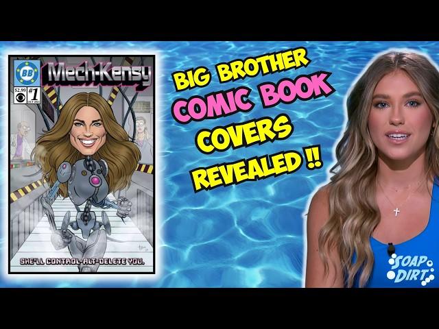 BB Comics Covers Revealed: 2 Houseguests Slammed! #bigbrother #bb26