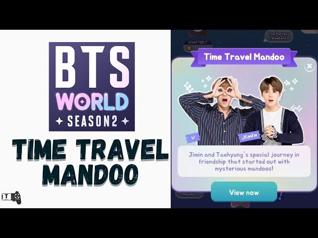 Time Travel Mandoo Jimin & Taehyung BTS WORLD Season 2 Cutscene