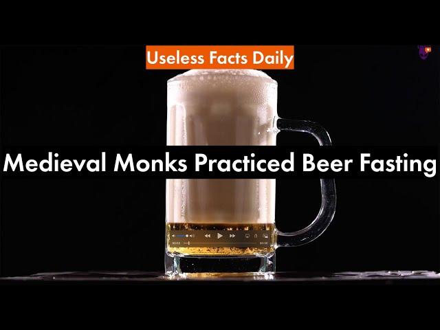 Medieval Monks Practiced Beer Fasting