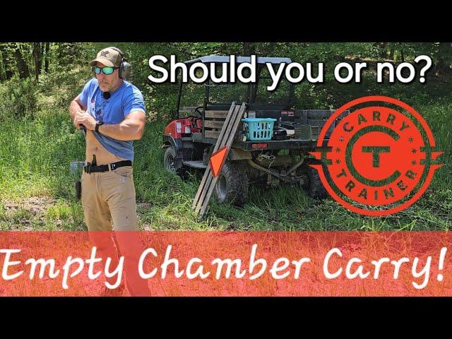 Carry on an empty Chamber?