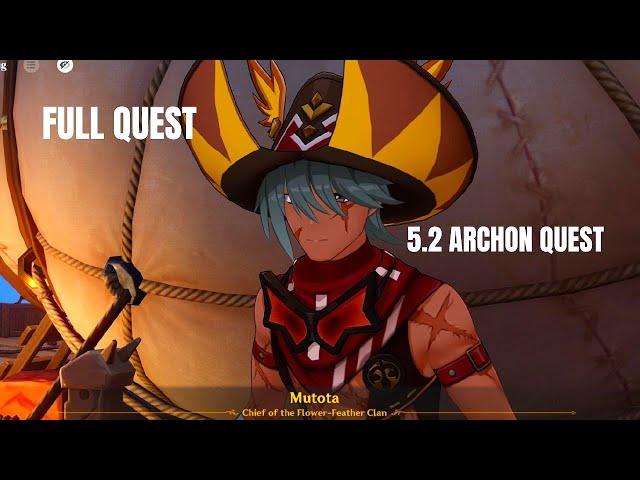 GENSHIN IMPACT 5.2 : NEW ARCHON QUEST WALKTHROUGH