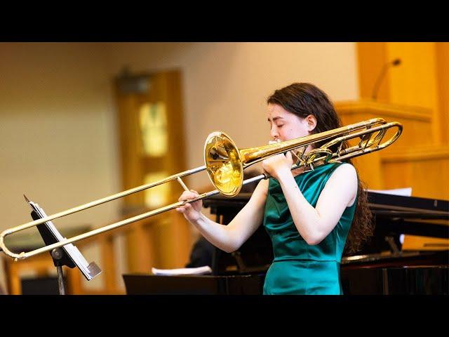 Gracie Potter, Trombone – 2023 FWC Solo Division Winner