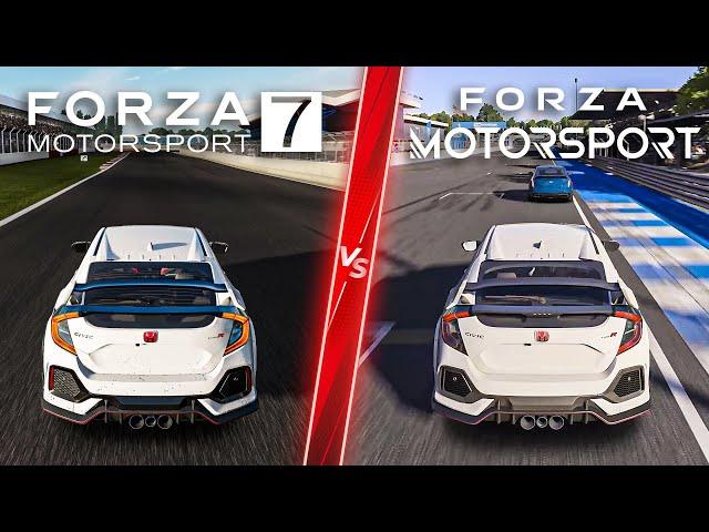 Forza Motorsport 8 vs Forza Motorsport 7 - Direct Comparison! Attention to Detail & Graphics! 4K