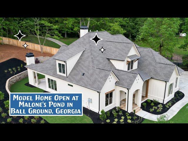 Model Home Now Open - Malone's Pond New Home Construction Gated Community