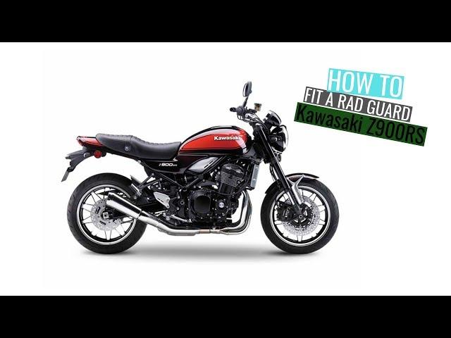 Kawasaki Z900RS 2018 - 2020 Rad Guard fitting instructions