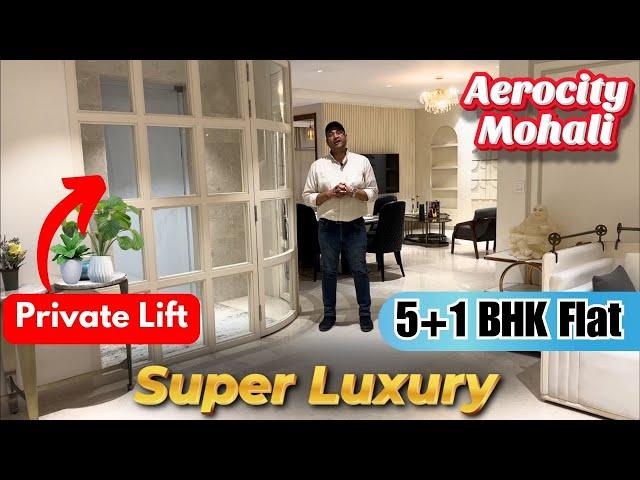 5BHK Luxury Flat in Aerocity Mohali | Noble Callista | Private Lift | Near Chandigarh Airport