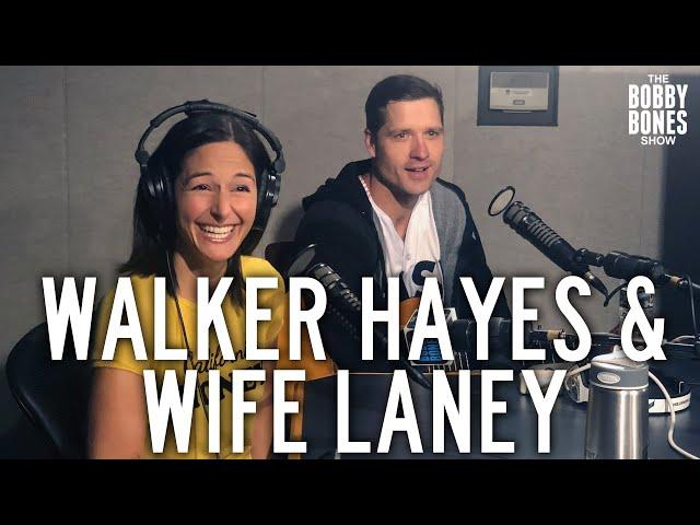 Walker Hayes Brings His Wife Laney To A Radio Interview