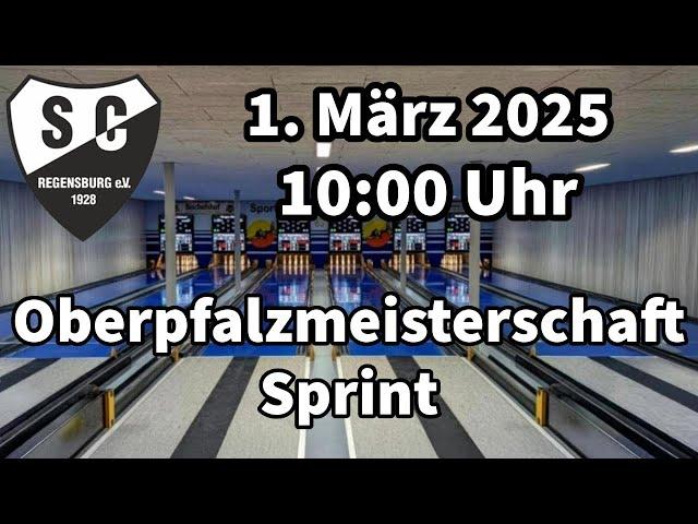 Oberpfalzmeisterschaft Sprint Frauen & Männer 2025 – Kegeln Classic