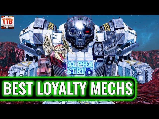 The BEST LOYALTY MECHS TO CHOOSE from MWO Annual Rewards 2024 - Mechwarrior Online