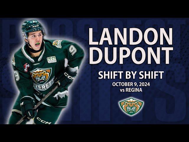 Landon DuPont vs Regina | Oct 9 2024 | 2027 NHL Draft