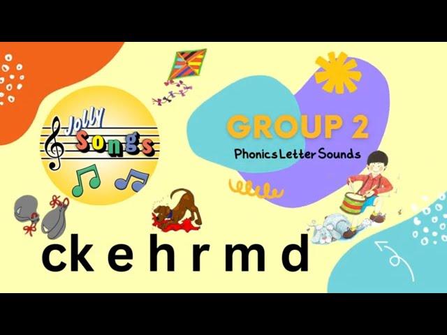 Jolly Phonics Group 2 Sound Reading Practice  Letter Sound Songs