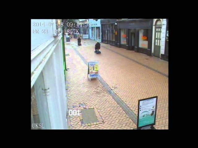 Mobility Scooter Race in Derby