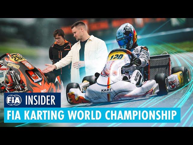 FIA Insider -  FIA World Karting Championship (ft. ‪@supercarsoflondon‬)