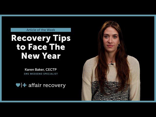 Recovery Tips to Face The New Year