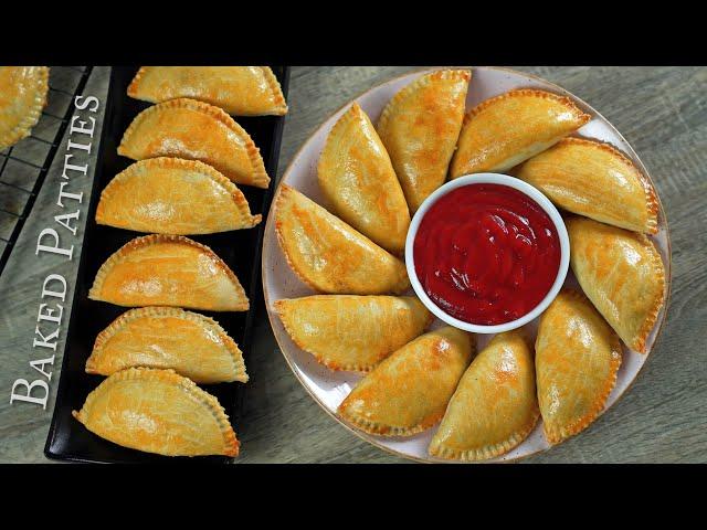 Baked Patties | Ramadan Iftar Recipe | Chicken Half Moon Pies